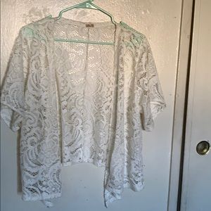 White summery cardigan